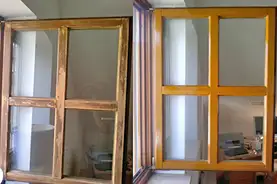 Holz-Fensterrahmen Holzfenster-Rahmen